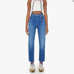 Mother High Waisted Hiker Hover